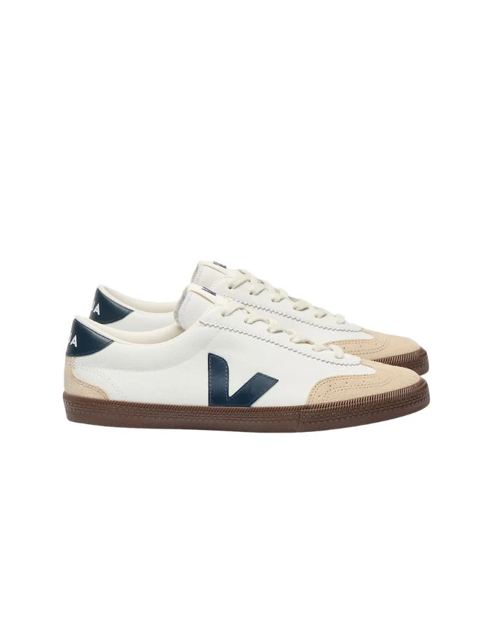 Baskets Volley Leather White Nautico