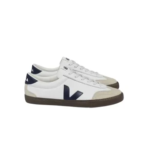 Baskets Volley Leather White Nautico Bark