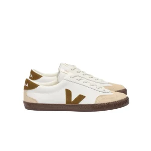 Baskets Volley Leather White Tent Bark