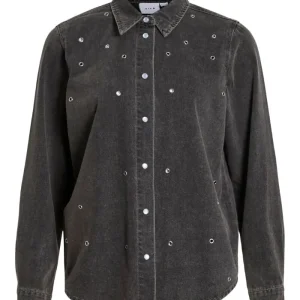 Chemise Light Grey Denim Eyla