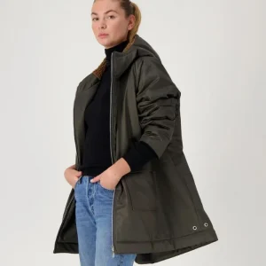 Parka Sofia Cow Olive