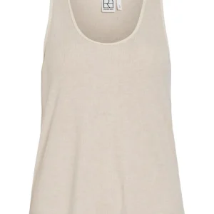 Debardeur Beige Col U Helena