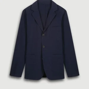 Veste Seersucker Bleu Marine Jobby