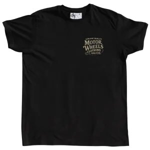 T-shirt "Signature" — L’ADN Motor Wheels, pur et authentique